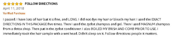 Nexxus Aloe Rid Shampoo Positive Review